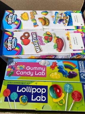 Thames & Kosmos + Cra-Z-Art STEM & Dough Creative Play Kit Bundle - 4 New Sets
